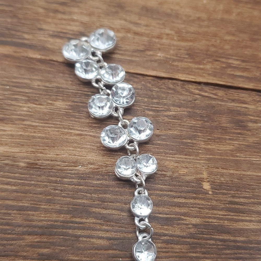 Crystal grapevine‎ necklace pendant